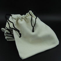 High-grade handmade suede creative writing bag brocade walnut bag handbag red sandalwood bead bag plate bead bag