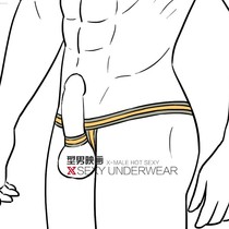 Fashion-style mens stereotypical low-waist mens underwear