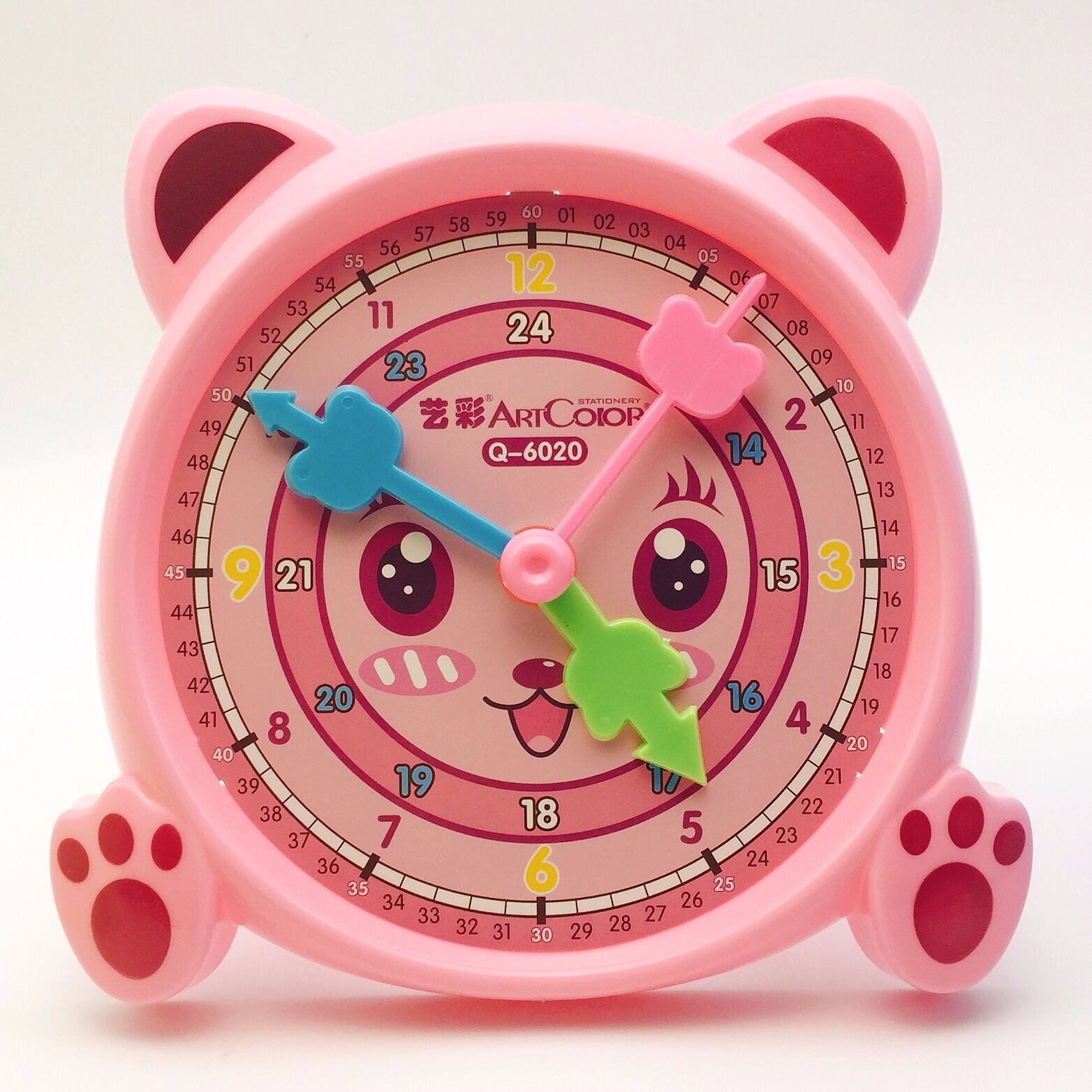 大号小学生钟点学习器幼儿早教益智时钟教具儿童认知时间钟面学具