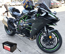 12V motorcycle lead acid battery converted flying iron lithium battery Kawasaki ZX-10R Ninja H2 H2R generic