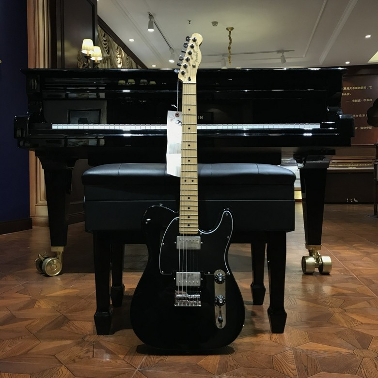 fender芬达 墨芬tele 014 8202 506 黑色hh拾音器 舞台表演 包邮