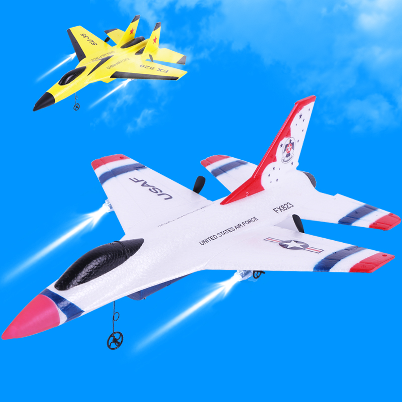 全新su35小型战斗机f16航模飞机冲浪者遥控滑翔机固定翼儿童玩具_7折