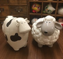 Cute Ceramic Deposit Pot Zodiac Zodiac Personality Lovers Animal Creative Pendulum Savings Pot Children Birthday Gifts