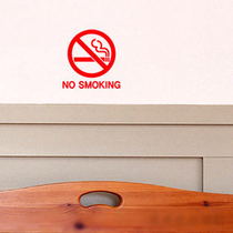 Public signs no smoking stickers Warning stickers Stickers no smoking window wall stickers Shops
