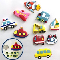 Cute cartoon magnet refrigerator magnet magnet baby children early education magnetic magnet suction creative 3d stereo set custom