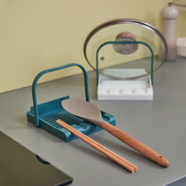 Household multifunctional spatula rack with water receiving sitting kitchen put soup spoon chopsticks storage rack cover rack rack