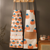 Apron Ins wind waterproof and anti-oil high face value cute 2022 new net red apron waistline Creative Fabric Home Kitchen