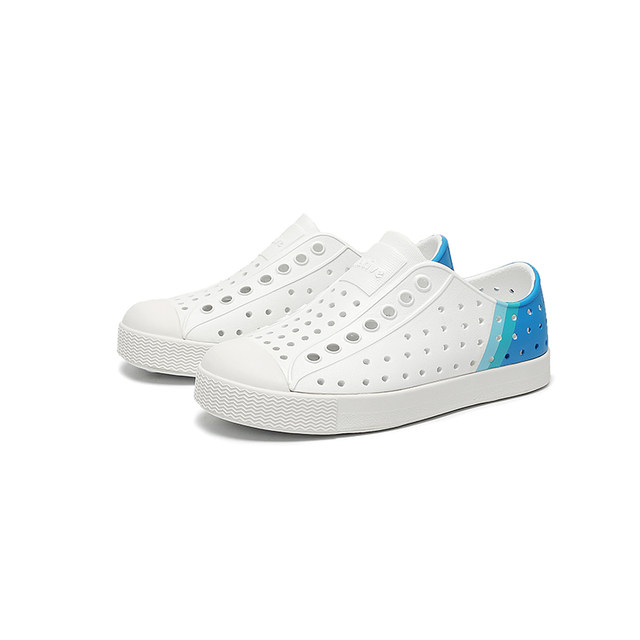 ເກີບພື້ນເມືອງຂອງແທ້Jefferson Croc ເກີບຜູ້ຊາຍແລະແມ່ຍິງຫາດຊາຍເກີບ breathable ບາດເຈັບແລະເກີບແປນ trendy