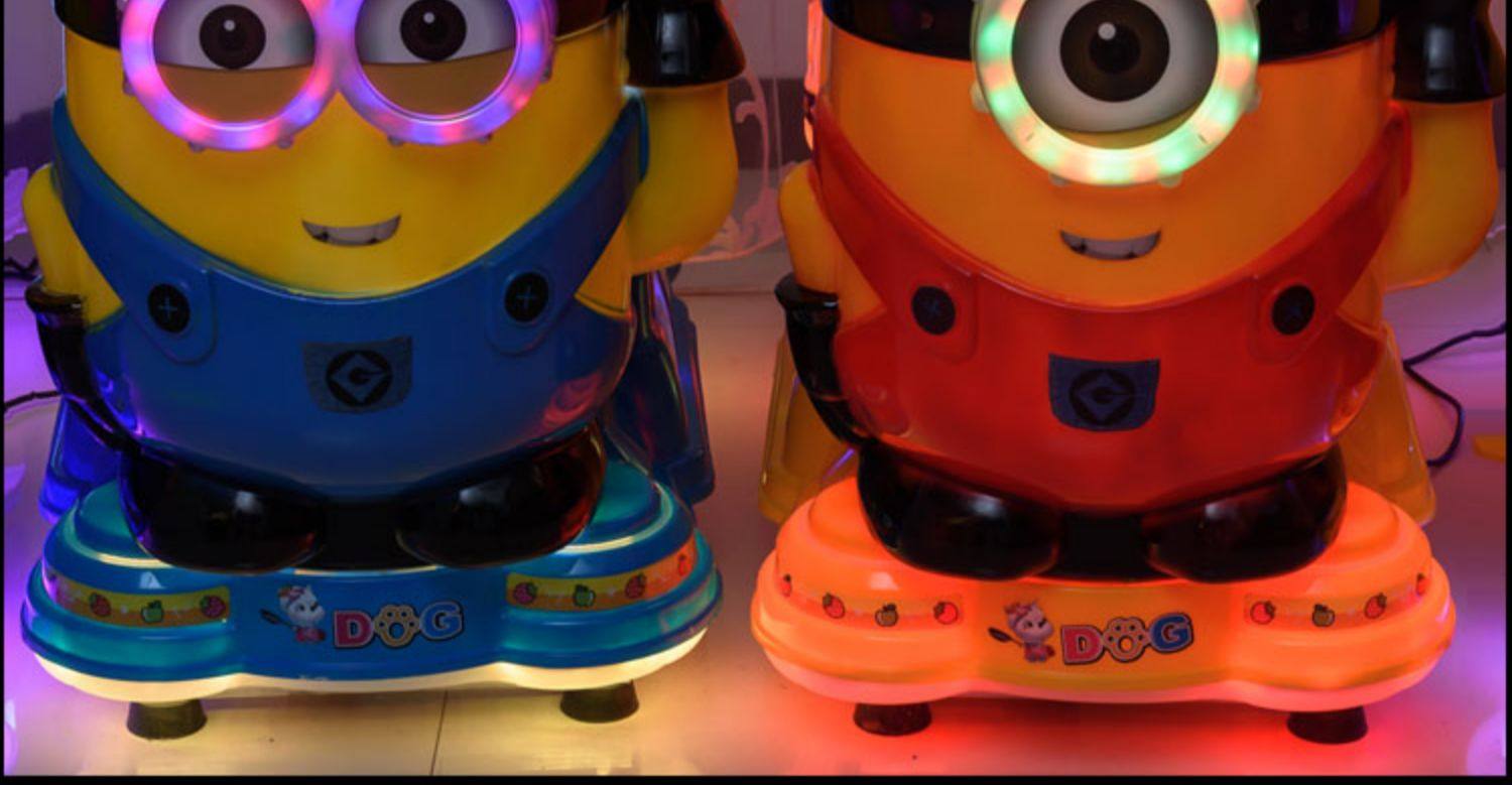 儿童投币摇摇车新款2021摇摇机小鸭子投币式广场摇摇乐电玩城飞机