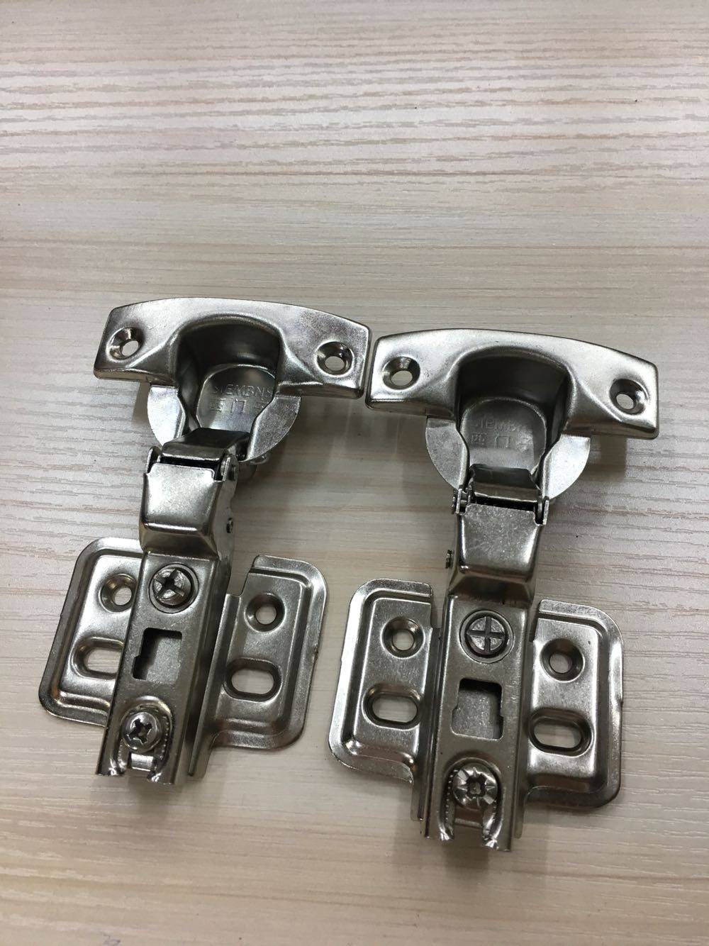 加厚西门子暗弹簧折页缓冲阻尼铰链衣柜橱柜门合页半压全压盖大弯