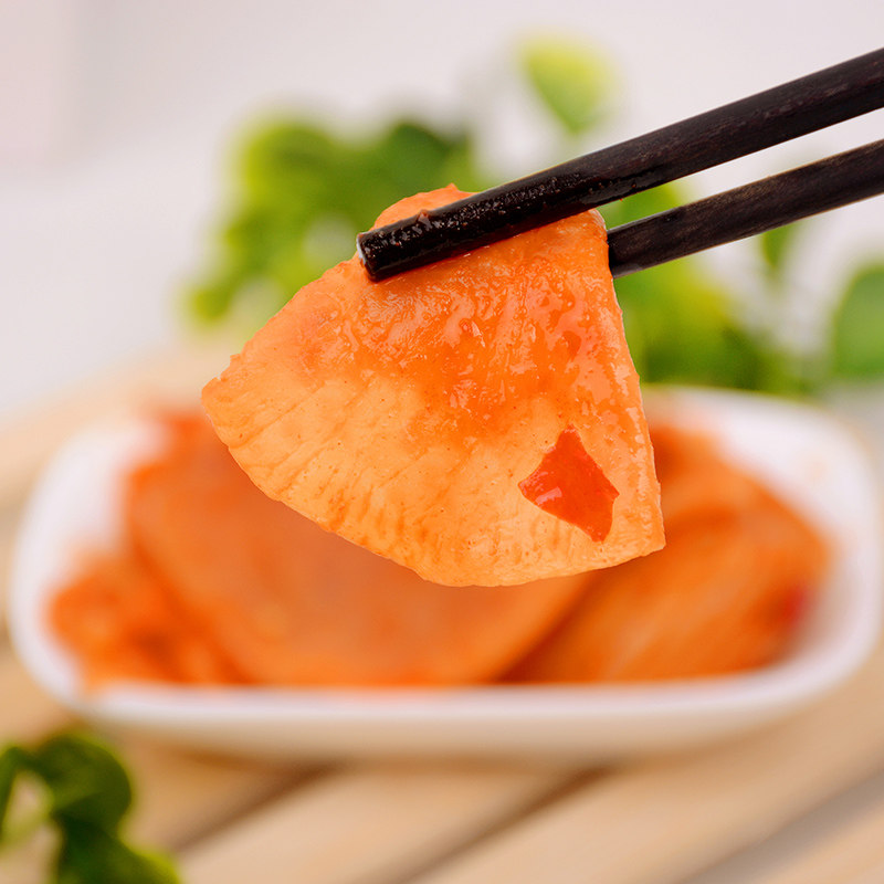东北特产韩国泡菜酸甜辣花萝卜花酸甜萝卜咸菜下饭菜250克3份包邮