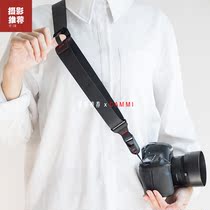 CAMMIx Photography Recommendation 3 5cm Widening Microsheet Anti-Camera Braces Skew Cross Pressure Quick Detached Shoulder Strap Universal Pd
