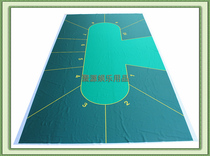 Boutique Texas poker luxury 10 people table cloth club Taib waterproof flame retardant with spot can be made