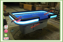Boutique Texas Poker Table Competition TV Live with gaming desk with charging surveillance Anti-cheating Straight for Macau