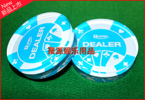 Boutique DEALER Big Chuang code Texas Poker Crystal Placer Club Brands Straight for Macau Games Table