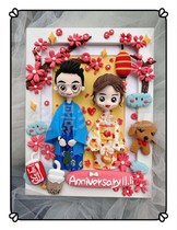 (Japanese theme) (Work display) Clay doll is for appreciation only. Do not shoot (light hand)