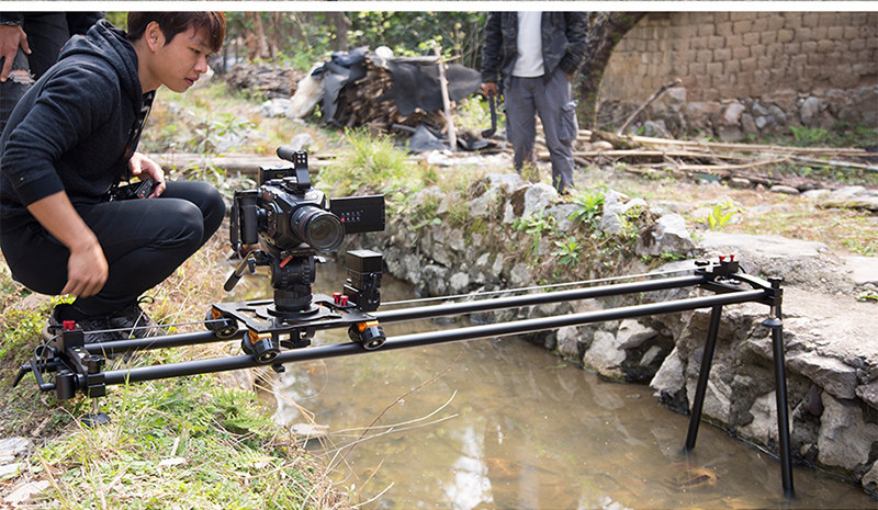 青牛bx2002米便携影视拼接式滑轨套装50kg承重阻尼轨道