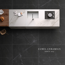 Black 600x1200 tiles Soft antique tiles Nordic living room floor tiles Floor tiles Wall all-body marble tiles