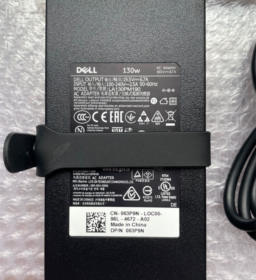 순수 원본 Dell LA130pm190 노트북 전원 어댑터 G3 충전기 130W 19.5v6.7a 순수 원본 Dell LA130pm190 노트북 전원 어댑터 G3 충전기 130W 19.5v6.7a