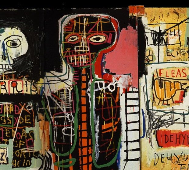 美国现代涂鸦艺术 basquiat巴斯奎特 前卫 大尺寸巨幅无框装饰画