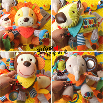 British baby soothing hand puppet Bed trailer hanging Childrens plush toys Muppet doll Baby rattle teether