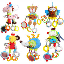 Export bed bell Newborn pendant Baby crib teether animal pendant Bed plush toy Bed hanging large size