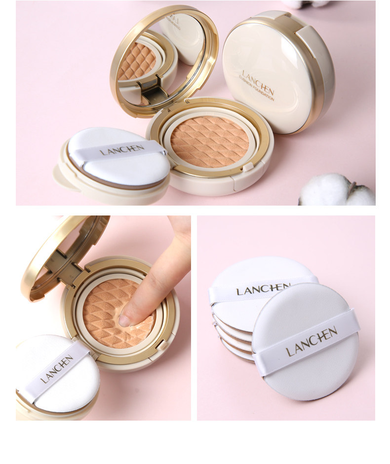 天猫蓝秀水润无瑕气垫bb霜裸妆网红cc霜