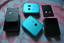 Mechanical parts processing Pipe clamp parts Custom processing Aluminum parts processing Model aircraft circuit board shell RF wireless