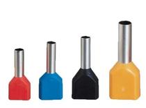 TE7508 two-wire pin-shaped copper nose 2 0 75 square pin-type terminal blocks Tube-type copper connector