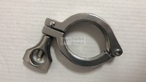 Stainless steel Medium Medium Heavy Duty polished cast clamp 201 clamp quick mounting clamp quick fitting 304 quick clamp