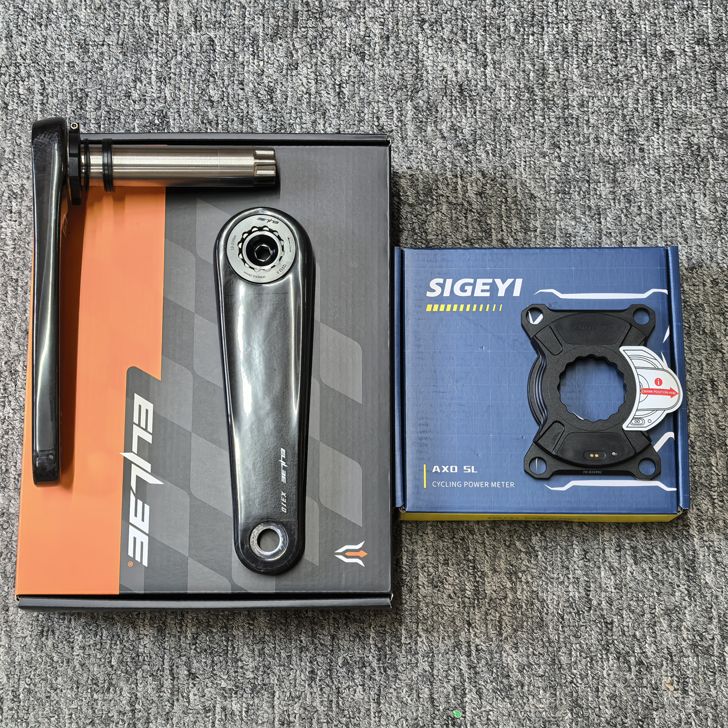 Elilee Xxe X310 Carbon Fiber Crankset Sigeyi Axo Sl Chainring