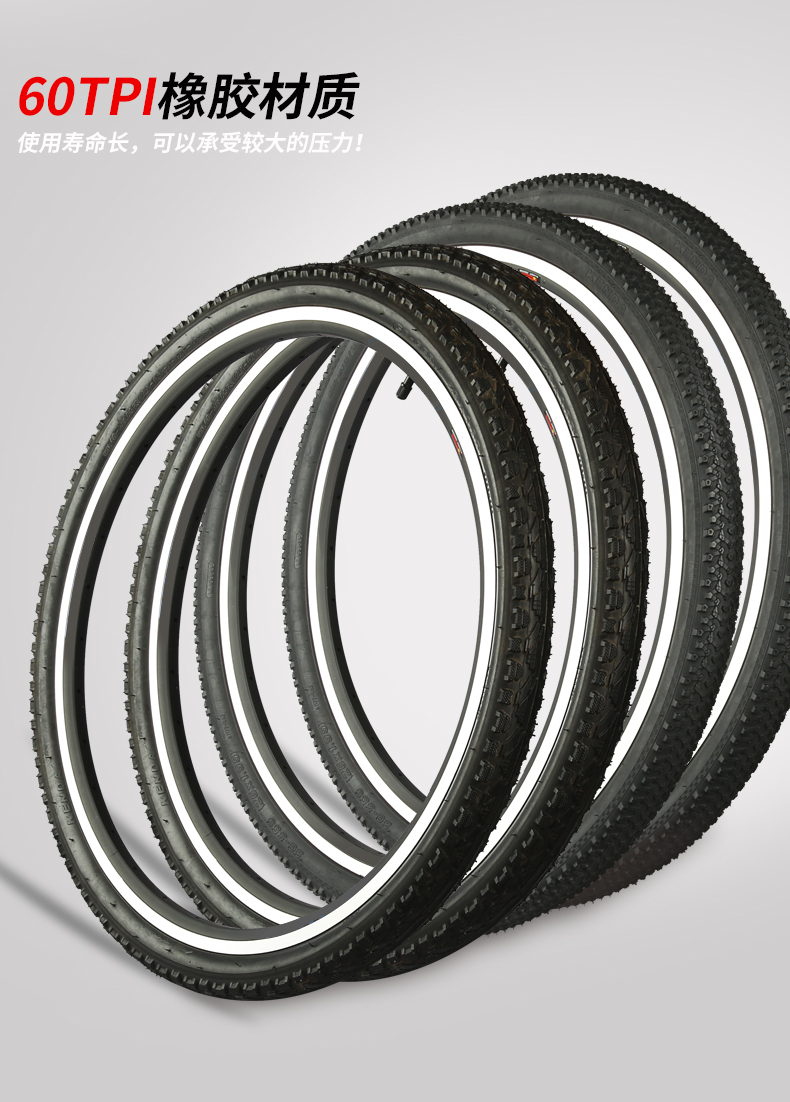 kenda建大自行车外胎山地软边轮胎26275291517519521