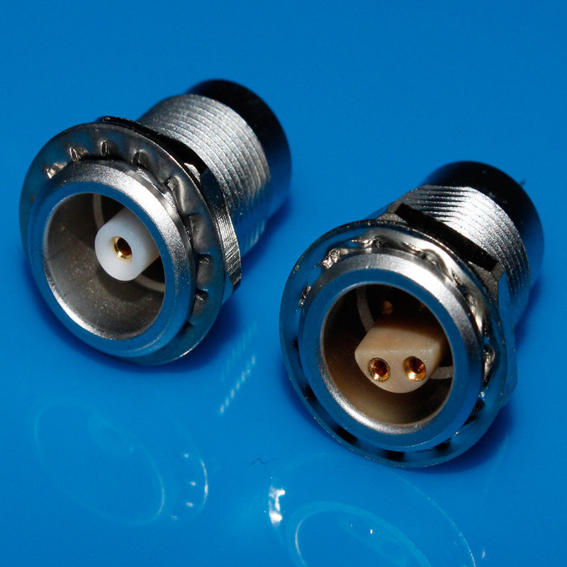 单芯同轴连接器 era 00 0s 1s 2s 1芯自锁面板插座 m7 m9 12