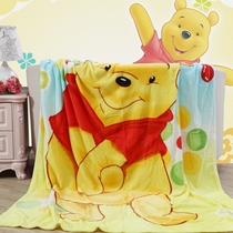 Winnie the Pooh blanket Falai blanket Coral velvet single double 15m cartoon summer air conditioning blanket