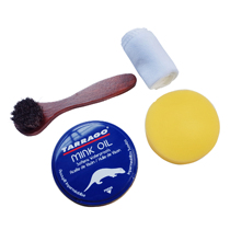 Imported vegetable tanned leather care oil mink oil yellow wolf cream imported real leather leather bag colorless glazing maintenance oil