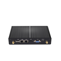 Zhanmei J1800 J1900 dual network port 2COM port industrial control host mini computer love fast lede router