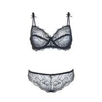 New brand lingerie set Vido Sexy Leah big chest size secret text chest lace thin fun summer