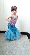 Halloween childrens mermaid costume girl mermaid princess cosplay masquerade costume