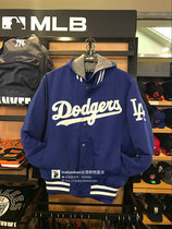 Taiwan counter MLB Dodgers autumn and winter new mens baseball uniform padded jacket jacket