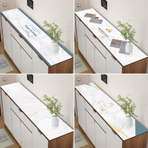 Eurostyle shoe cabinet mat waterproof anti-oil wash table cloth cover towels cover cloth pvc TV cabinet tea table soft glass table cushion