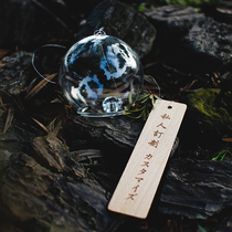 Day style glass windbell handmade and wind friends gift giving girl pendant day department creative bedroom with small hanging decoration