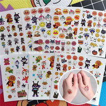 3 ~ children cartoon stickers tattoo stickers cute cartoon surface super watch washable stickers lasting waterproof stickers