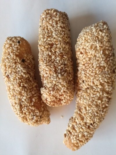 唐山特产芝麻小了花江米制作糕点零食小吃包邮