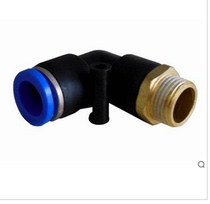 Tracheal joints quick coupling externally threaded elbow fitting PL4-M5 01 6-01 8-02 10-03 12-04