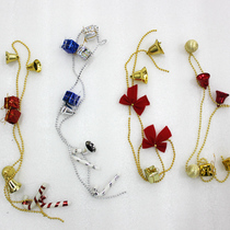 Christmas tree decorations hang butterfly-bound ball alphabet small deer Snowball crutch bell old apple