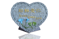 Love you heart-shaped small ornaments Table decoration Holiday gifts Holiday holiday gifts