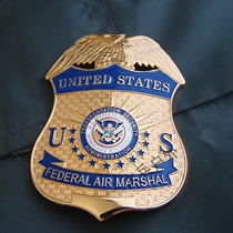 U.S. Metal Badge U.S. Homeland Security Transportation Security Administration Aviation Badge Pure Copper