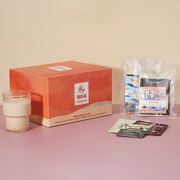 【北纬七度】手工奶茶组合16包 0反控糖[10元优惠券]-寻折猪
