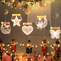 Star Light Table White Ritual Sensation Room Adornment Girl Bedroom Cosy Web Red Shop Window Arrangement Small Night Light Hanging Lamp