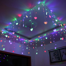 New Year Spring Festival decoration led lights flash light string lights Starry girl room New Year decoration Star light string